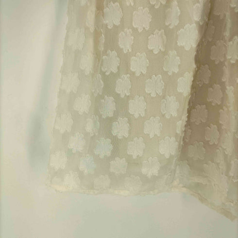 メリージェニー merry jenny 24AW flower dot ティアード ミニ ワンピース レディース FREE