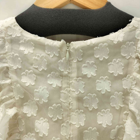 メリージェニー merry jenny 24AW flower dot ティアード ミニ ワンピース レディース FREE