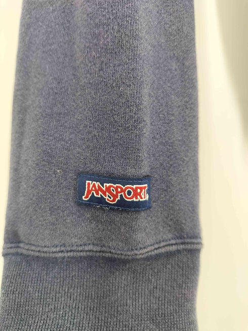 ジャンスポーツ JanSport 90-00S カレッジ ロゴ刺繍 EST1851 裏起毛 クルーネック スウェット メンズ