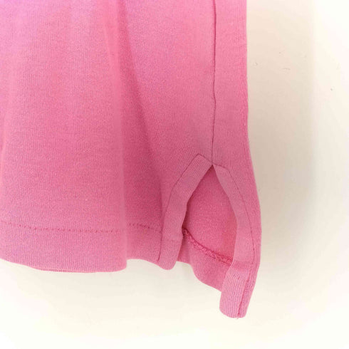 ラルフローレン RALPH LAUREN 袖ポニー刺繍 コットンクルーネックTシャツ レディース import:M