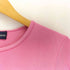 ラルフローレン RALPH LAUREN 袖ポニー刺繍 コットンクルーネックTシャツ レディース import:M