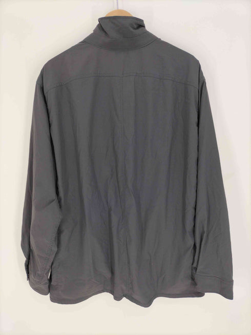 エディーバウアー Eddie Bauer TRAVEX ロゴプリント 裏地フリース 切替メッシュ ジップアップ ブルゾンジャケット メンズ import:XL