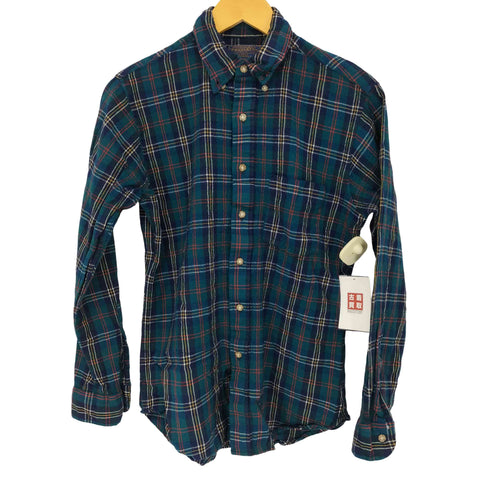 ペンドルトン PENDLETON 70S MADE IN USA L/S ボタンダウンウールシャツ メンズ import:M