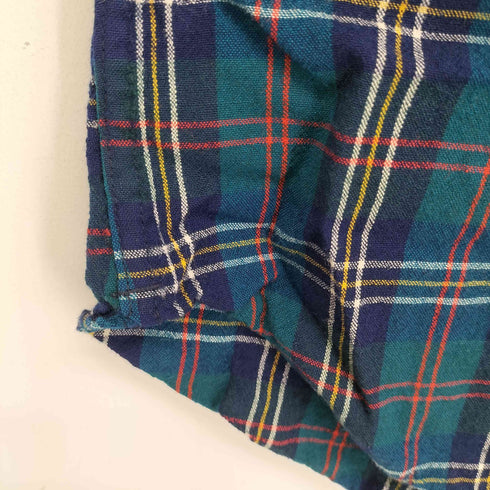 ペンドルトン PENDLETON 70S MADE IN USA L/S ボタンダウンウールシャツ メンズ import:M