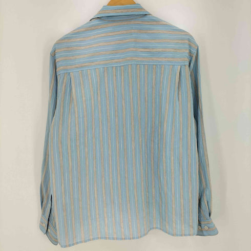 キス KITH 26ss Barre Stripe Long Sleeve Gianni Shirt ストライプ 長袖 開襟シャツ メンズ JPN:XS