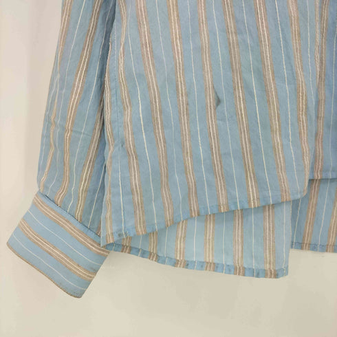 キス KITH 26ss Barre Stripe Long Sleeve Gianni Shirt ストライプ 長袖 開襟シャツ メンズ JPN:XS