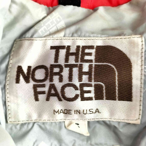 ザノースフェイス THE NORTH FACE 70-80S USA製 茶タグ ロケットTALON ジップ ハイネック ダウンジャケット メンズ import:S