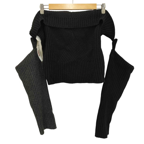 ウジョー Ujoh 23AW BROKEN LOW GAUGE KNIT ブロークン ローゲージ 二ット レディース FREE