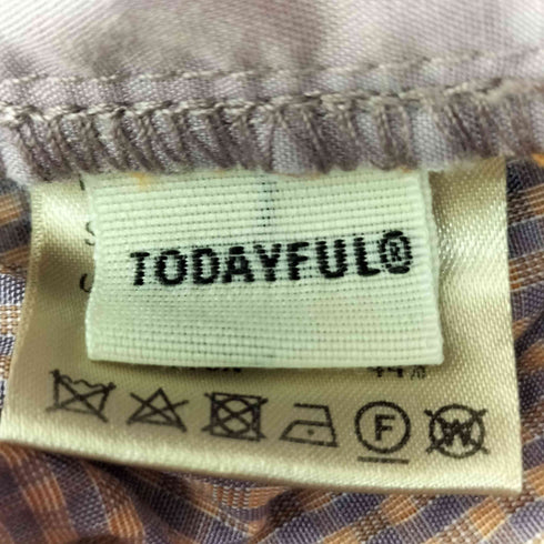 トゥデイフル TODAYFUL GINGHAMCHECK ROUGH PANTS ギンガムチェックラフパンツ レディース 38