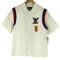 ルイヴィトン LOUIS VUITTON 21SS レザーパッチ バスケットボール 半袖シャツ メンズ import:M
