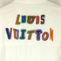 ルイヴィトン LOUIS VUITTON 21SS レザーパッチ バスケットボール 半袖シャツ メンズ import:M