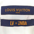 ルイヴィトン LOUIS VUITTON 21SS レザーパッチ バスケットボール 半袖シャツ メンズ import:M