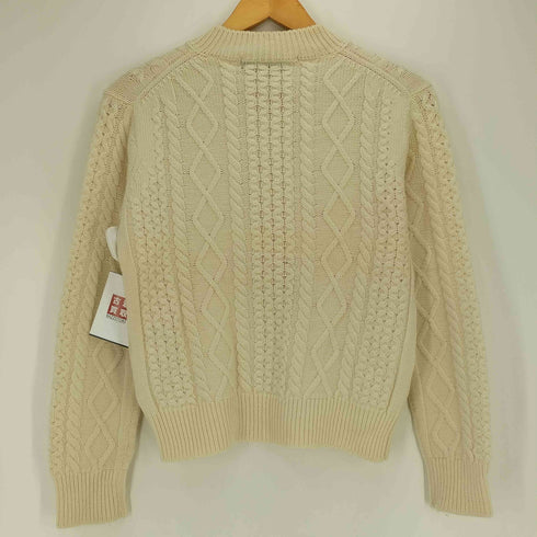 トリココムデギャルソン tricot COMME des GARCONS 90s AD1998 ウール ケーブル編み Vネックニット レディース
