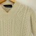 トリココムデギャルソン tricot COMME des GARCONS 90s AD1998 ウール ケーブル編み Vネックニット レディース