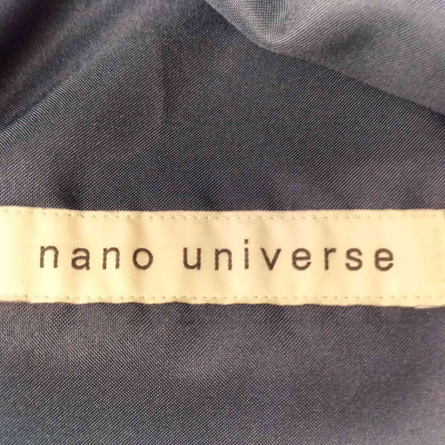 ナノユニバース NANO universe 26SS OtoNANO 大人のワイドパンツ REFLAX ECOウエザークロスパンツ メンズ JPN:M