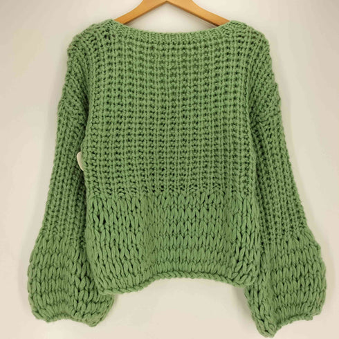 ジェイダ GYDA handknittingボリュームスリーブニットトップス レディース FREE