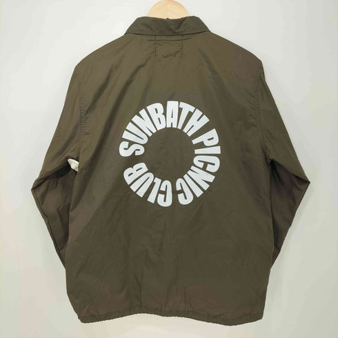 サンバス SUNBATH SUNBATH PICNIC CLUB サンバスピクニッククラブ ナイロン コーチジャケット メンズ JPN:M