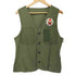 ユーエスアーミー U.S. ARMY 1970年製 リメイク 54th Medical Detachment ワッペン ファティーグシャツ ベスト メンズ