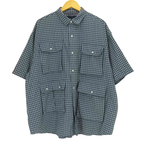 シーピーシーエム CPCM ミニチェックフィッシングシャツ メンズ JPN:L