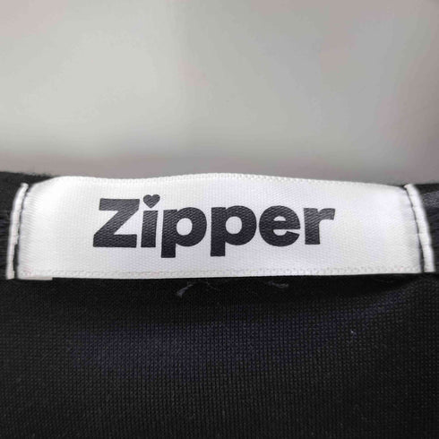 ZIPPER CLUB napoleon zip hoodie ナポレオン クロップド ジップ フーディー パーカー Y2K レディース JPN:S
