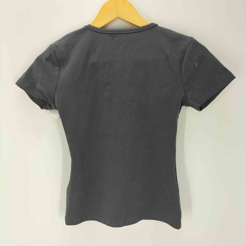 ZIPPER CLUB napoleon ナポレオン デザイン クロップド Tシャツ ピチT Y2K レディース FREE