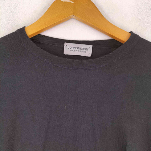ジョンスメドレー JOHN SMEDLEY 英国製 半袖 コットンニット メンズ import:S