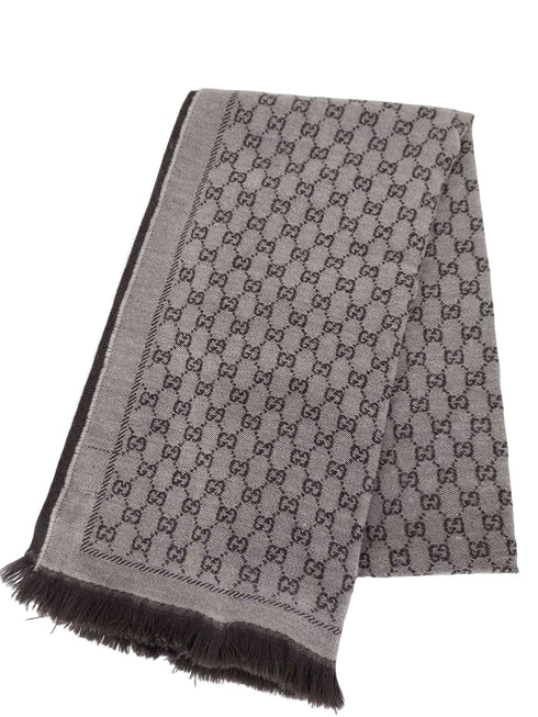 グッチ GUCCI GG モノグラム 大判 マフラー メンズ