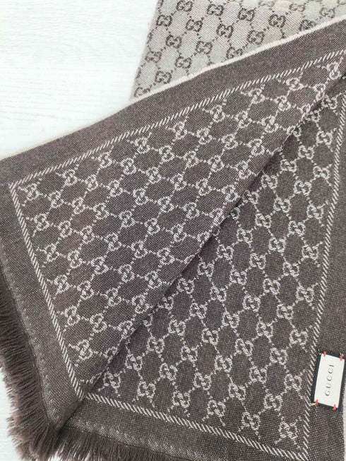 グッチ GUCCI GG モノグラム 大判 マフラー メンズ