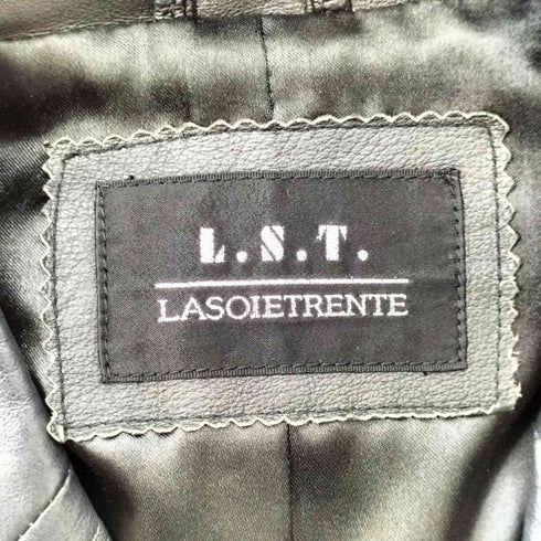 L.S.T. レザー テーラードジャケット レディース