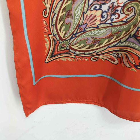 ザラ ZARA ペイズリーサテンブラウス レディース import:XS