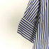 シンメ SINME Striped shirt 半袖クロップドストライプシャツ レディース JPN:M