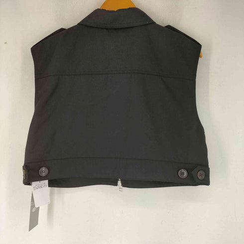 レイビームス Ray BEAMS 26SS ジップ ヨーク ベスト レディース FREE