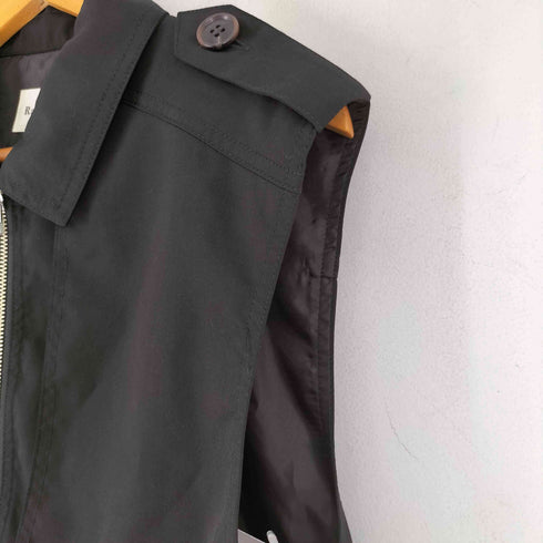 レイビームス Ray BEAMS 26SS ジップ ヨーク ベスト レディース FREE