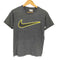 ナイキ NIKE 90-00s MADE IN USA USA製 スオッシュ プリント 半袖 クルーネック Tシャツ レディース M