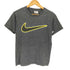 ナイキ NIKE 90-00s MADE IN USA USA製 スオッシュ プリント 半袖 クルーネック Tシャツ レディース M