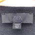 ザラ ZARA ドットラメ クルーネックカーディガン レディース import:M