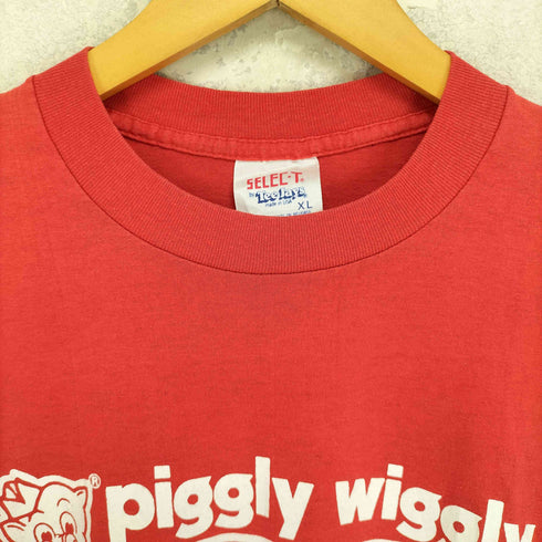 SELEC-T by Tee Jays MADE IN USA USA製 企業 プリント シングルステッチ 半袖 クルーネック Tシャツ メンズ XL