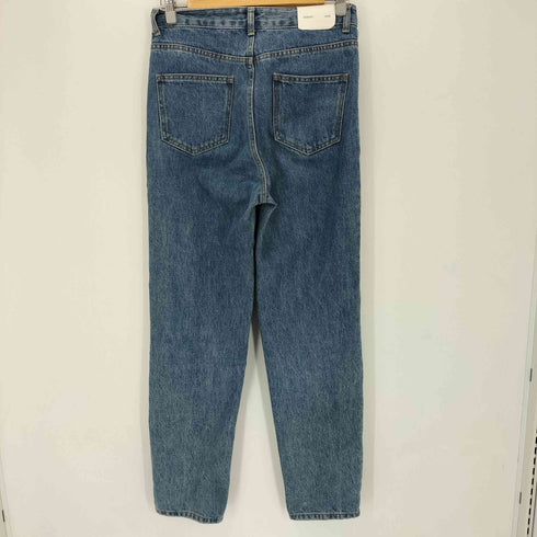 アモーメント amomento 24FW コットンテーパードドデニムパンツ レディース 0
