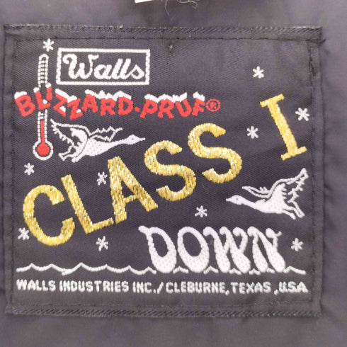 ウォールズ WALLS BRIZZARD-PRUF CLASS I DOWN USA製 ダウンベスト メンズ EUR:46