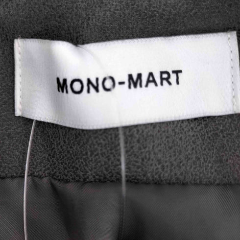 モノマート MONO-MART スムースタッチ バルーンスリーブ フラップポケット オーバーサイズ ブルゾン レディース F