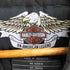 ハーレーダビッドソン HARLEY-DAVIDSON Bar & Shield ウイングモチーフ バー&シールド 刺繍ロゴ 襟レザー 中綿ワークジャケット メンズ import:S