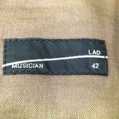 ラッドミュージシャン LAD MUSICIAN 23SS POLYESTER TROPICAL OVER PANTS ポリエステル トロピカル オーバー パンツ メンズ JPN:42