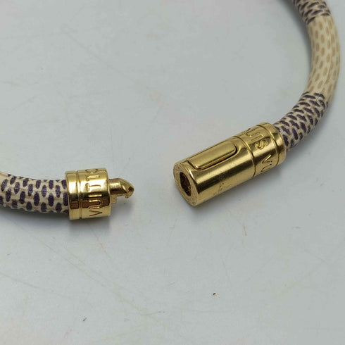 ルイヴィトン LOUIS VUITTON ダミエアズール ブラスレ キープイット ブレスレット レディース
