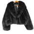 ザラ ZARA フェイスファーショートコート メンズ import:XXL