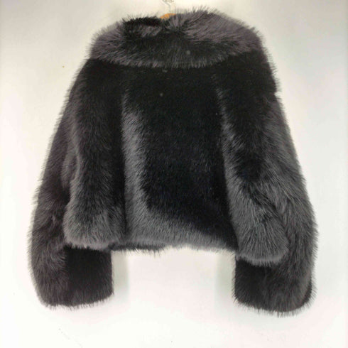 ザラ ZARA フェイスファーショートコート メンズ import:XXL