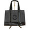 トリーバーチ TORY BURCH ナイロン エナメル ロゴワッペン トートバック レディース