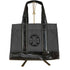 トリーバーチ TORY BURCH ナイロン エナメル ロゴワッペン トートバック レディース