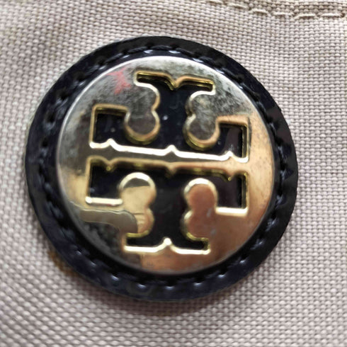 トリーバーチ TORY BURCH ナイロン エナメル ロゴワッペン トートバック レディース