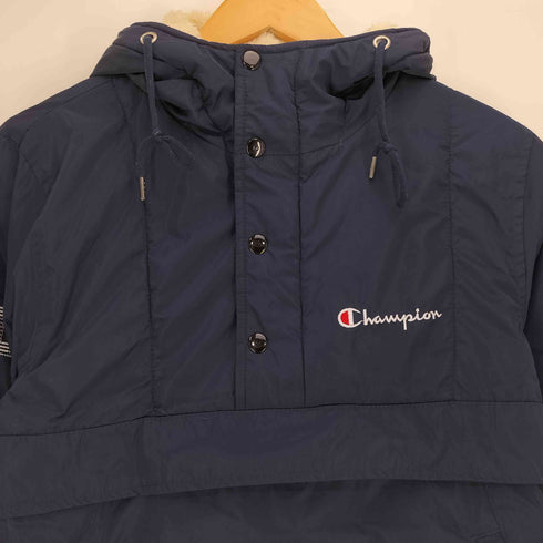チャンピオン Champion 裏地ボア ナイロン アノラック パーカー レディース import:S