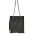 ザラ ZARA スウェードレザー スタッズ チェーン ショルダーバック レディース